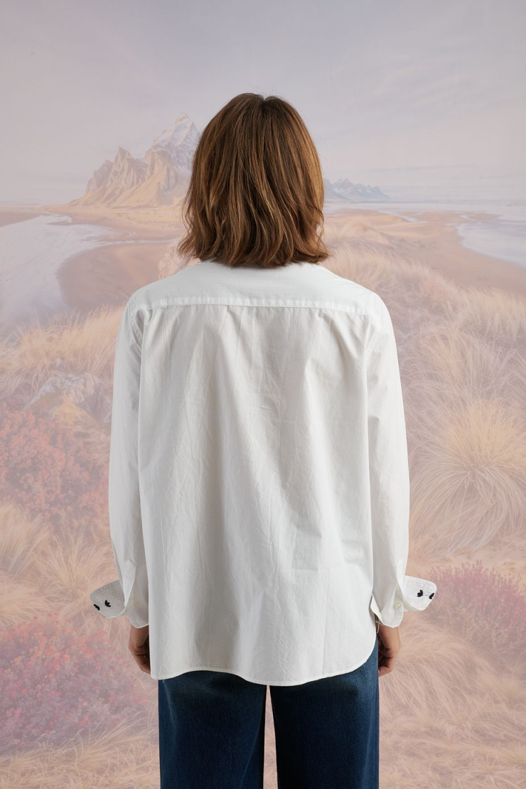 Blouses & Chemises JULES POPELINE en Coton pour Femme | Storiatipic