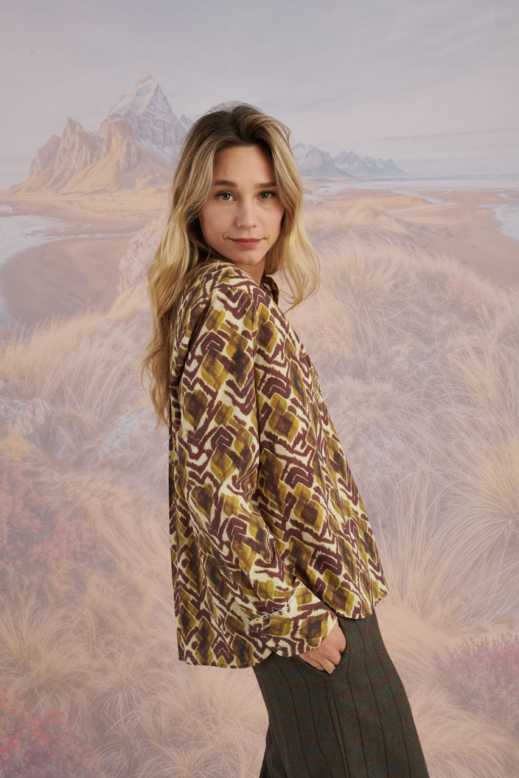 Blouses & Chemises MILA TERRA en Coton pour Femme | Storiatipic