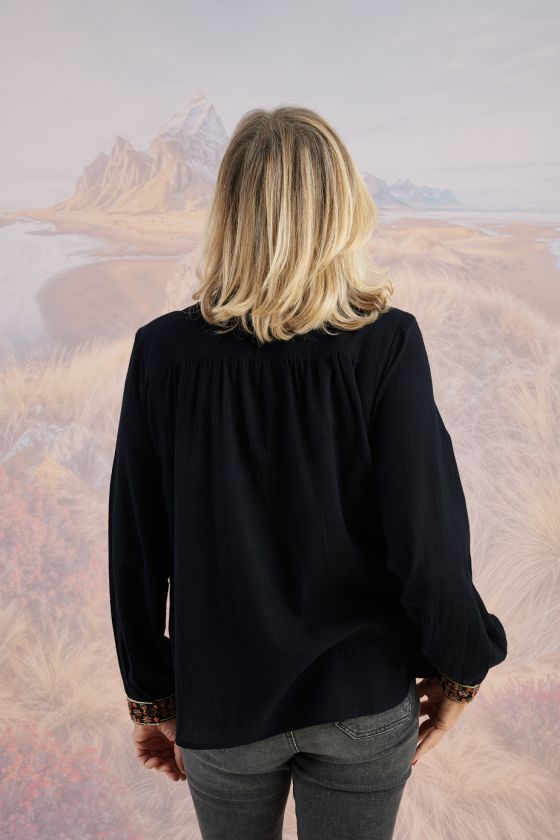 Blouses & Chemises NINA UNI en Coton pour Femme | Storiatipic