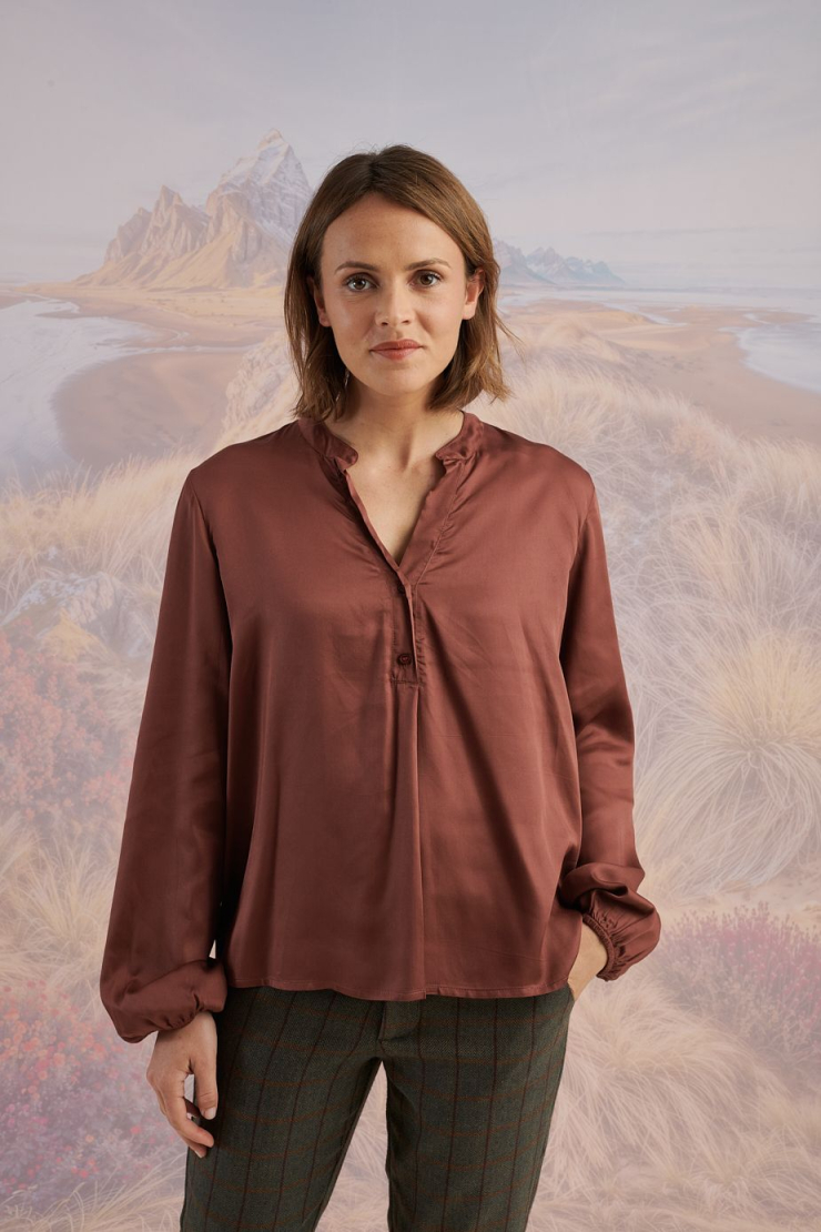 Blouses & Chemises OLIVIA SATIN en Modal