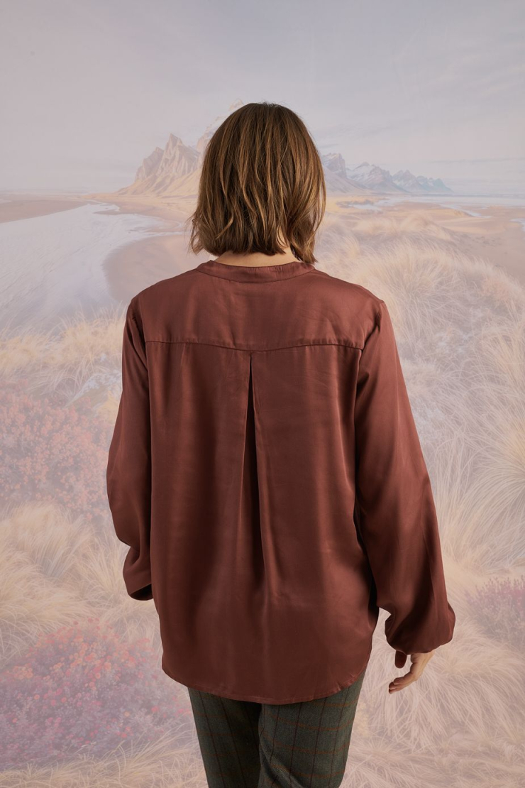 Blouses & Chemises OLIVIA SATIN en Modal