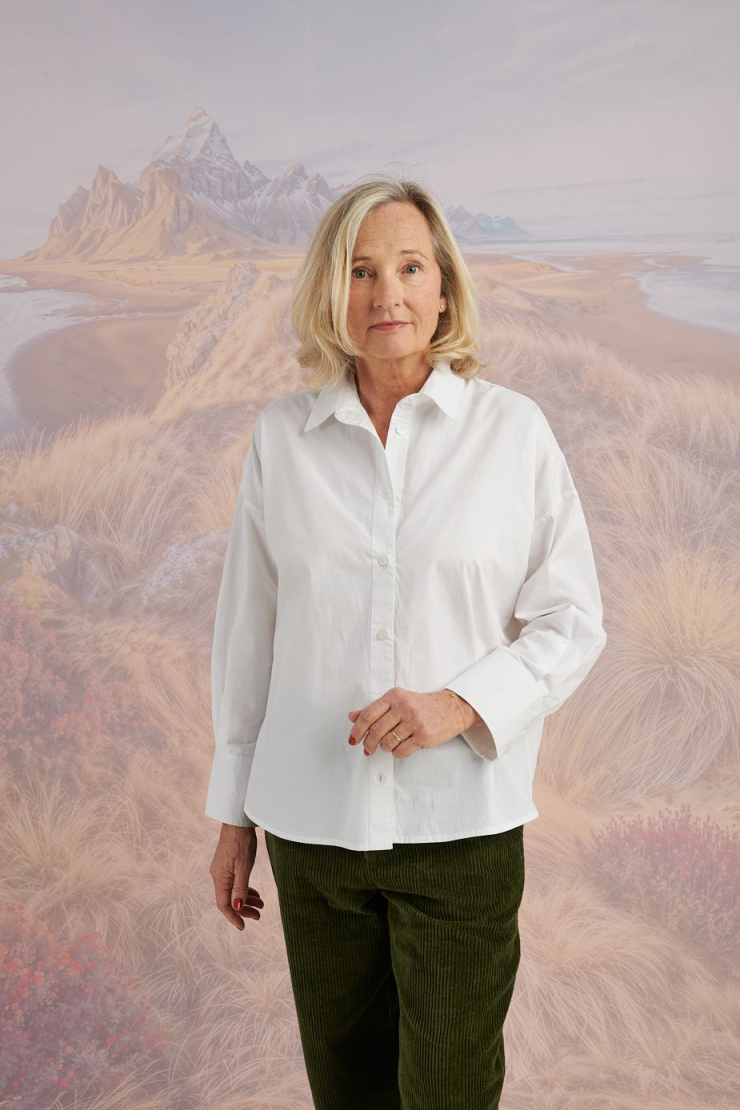 Blouses & Chemises PIA POPELINE en Coton pour Femme | Storiatipic