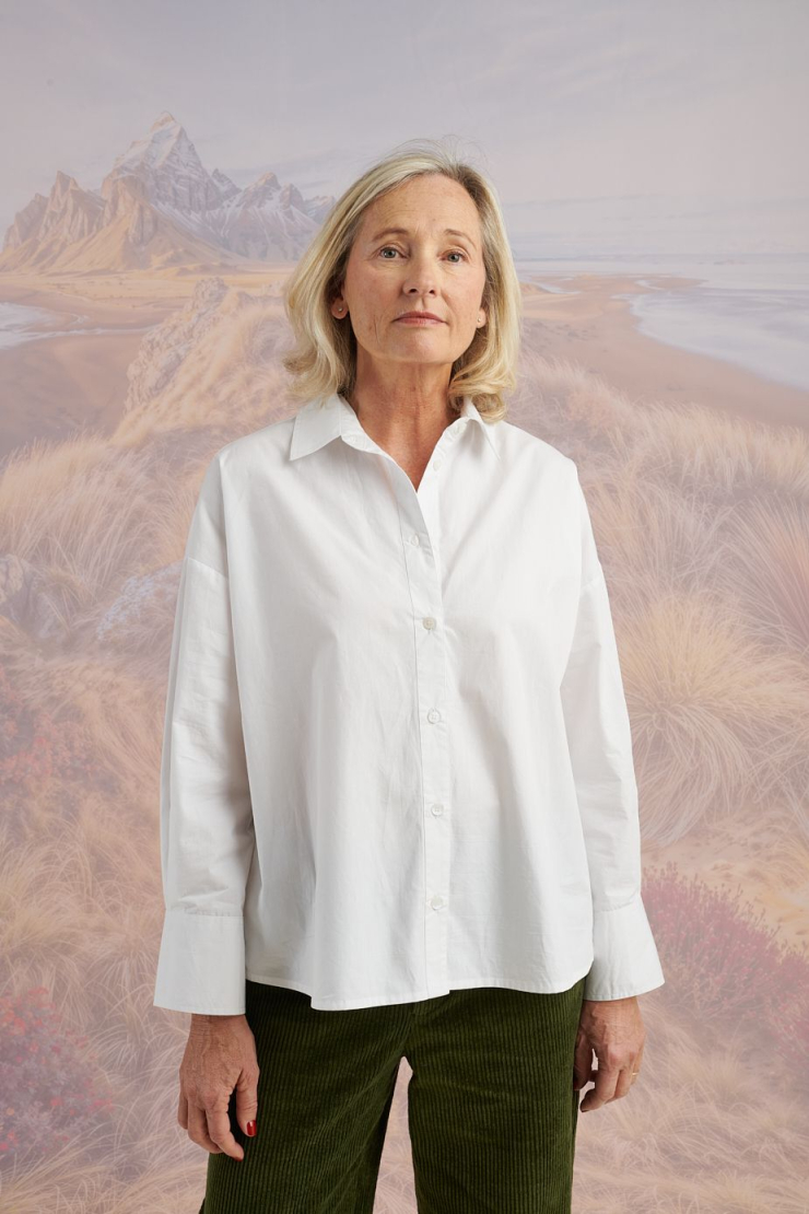 Blouses & Chemises PIA POPELINE en Coton pour Femme | Storiatipic