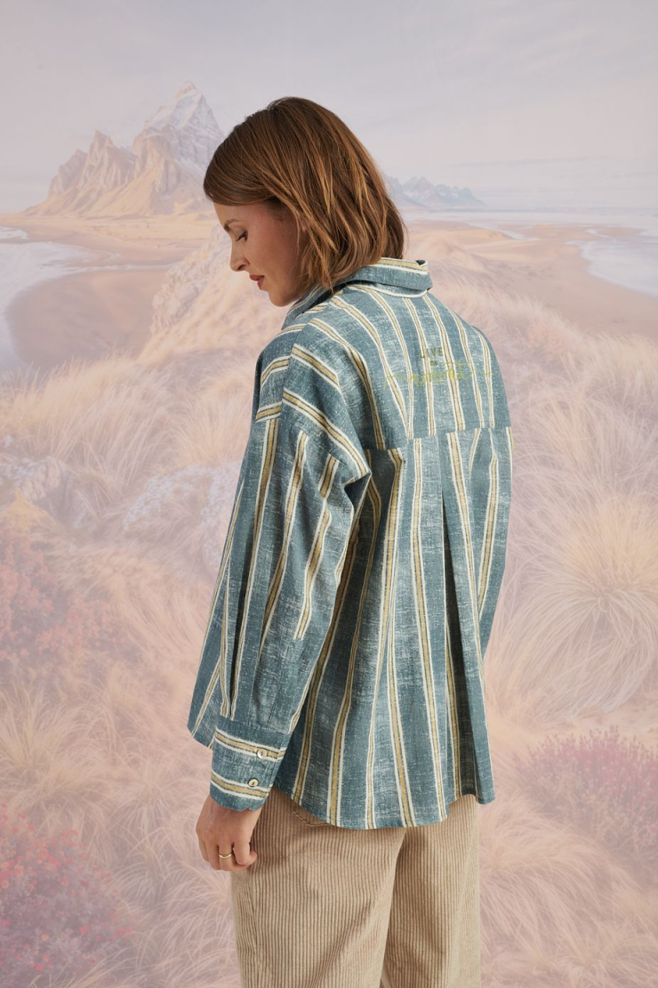 Blouses & Chemises PIA STRIPES en Coton pour Femme | Storiatipic