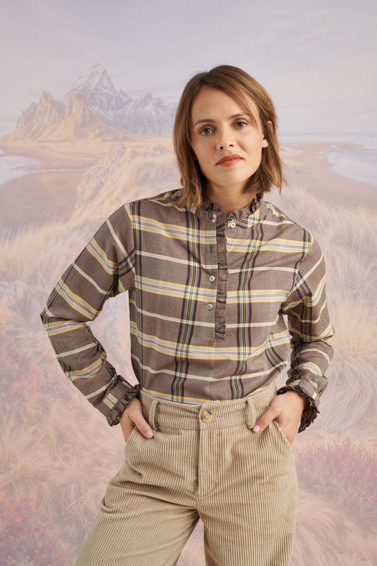 Blouses & Chemises SALOME en Coton pour Femme | Storiatipic