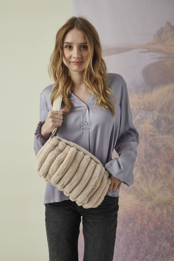 BOLSOS PLÁTANO - Beige