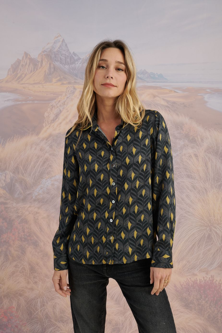 FRAN ART DECO Blouses & Shirts - Gray