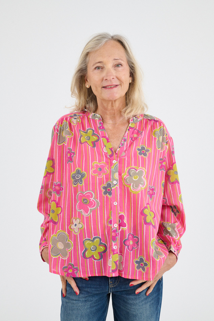 Blouse Ivy Anne - Rose