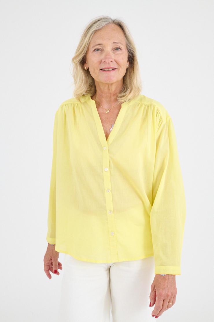 IVY UNI Blouse - Yellow