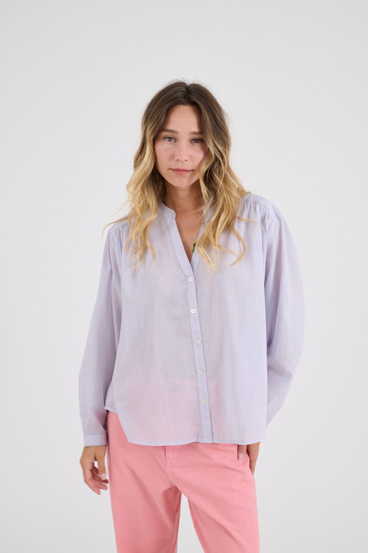 Blouse Ivy Uni - Violet