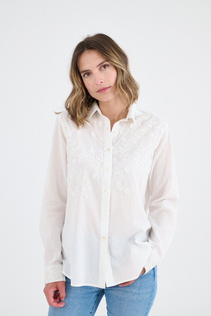 Shirt Jules Uni - White