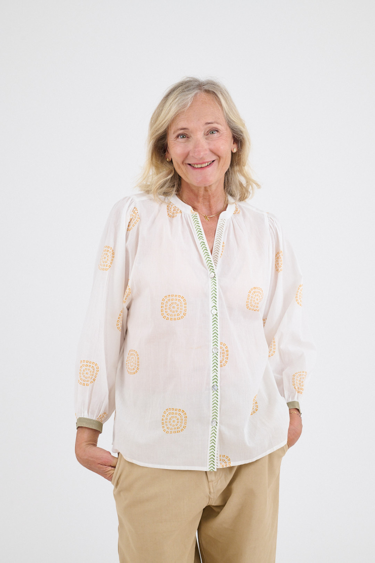 Blusa Lucie Soleil - Amarillo