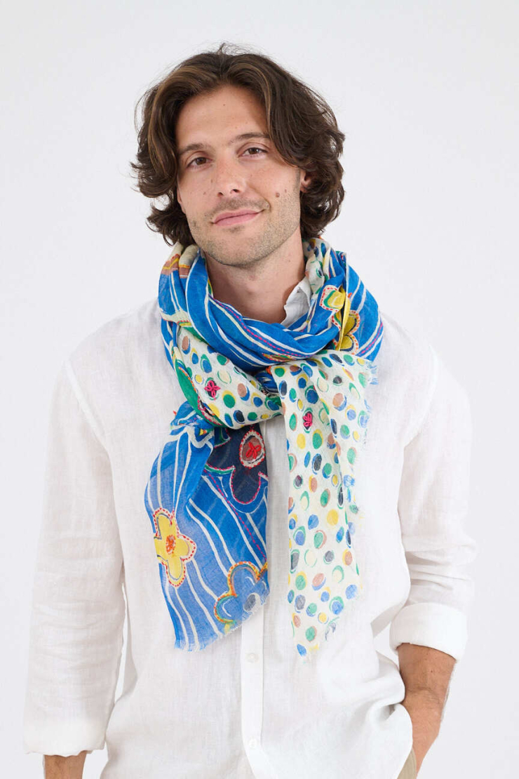 ANNE Scarf - Blue