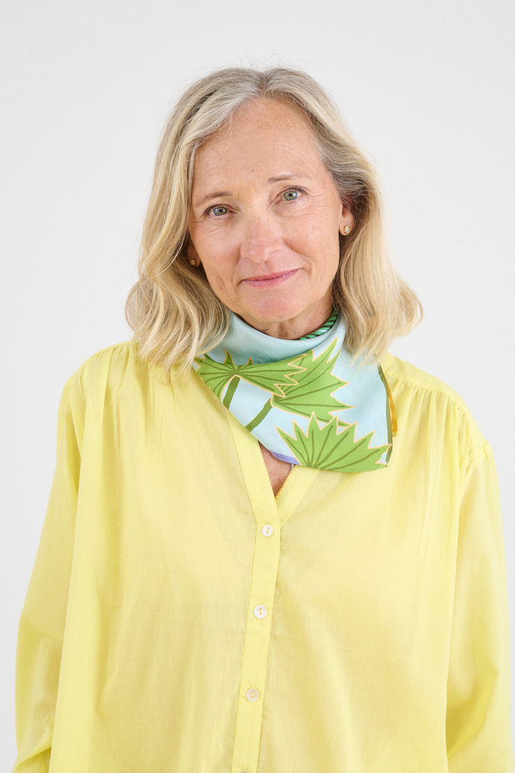 Small square Cali Small - Blue