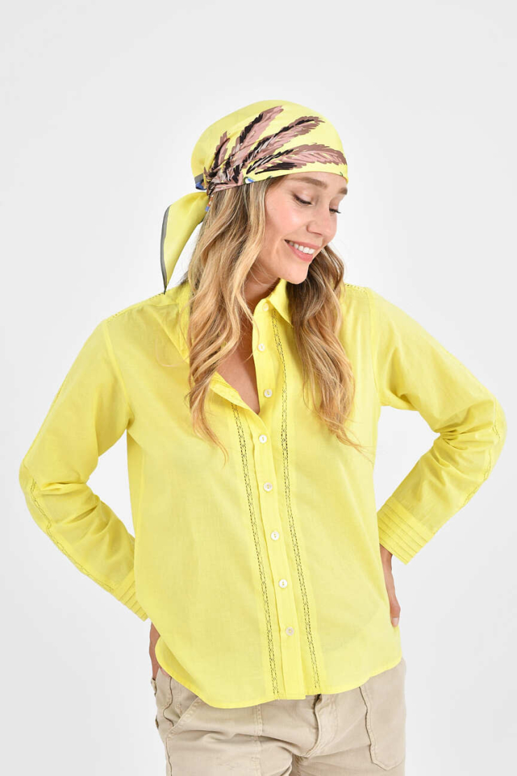 Small CALI Square - Yellow