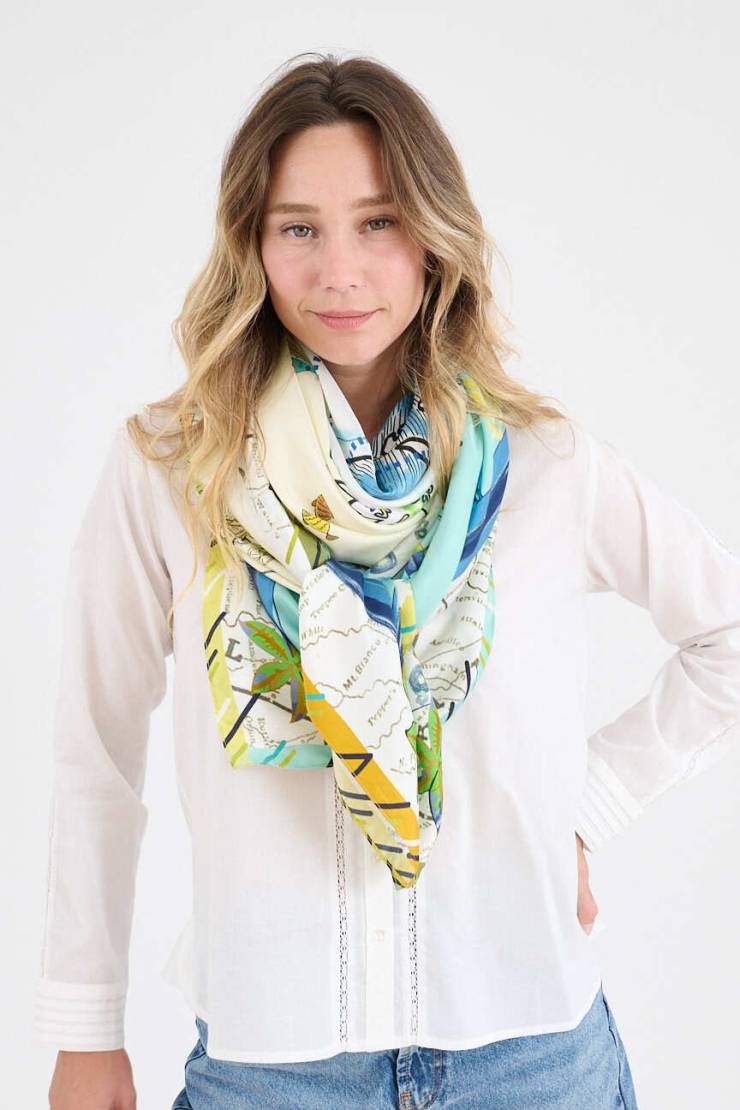 Gran cuadrado DORA BIG - Azul