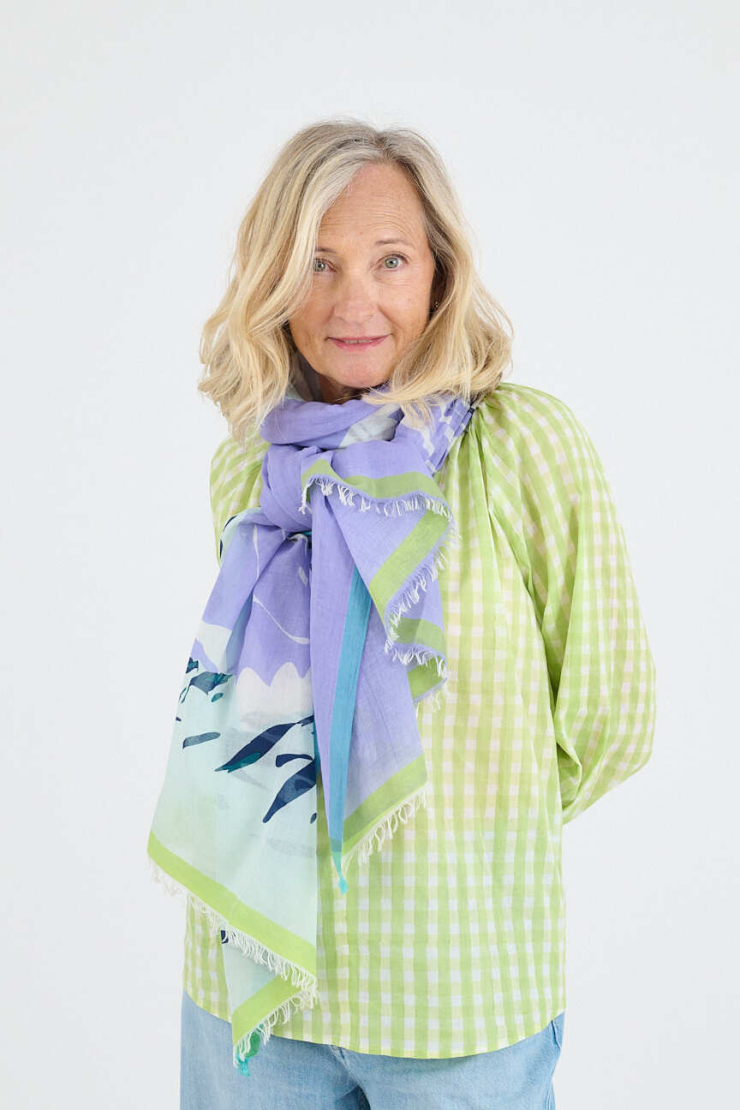 FLAM Scarves - Violet