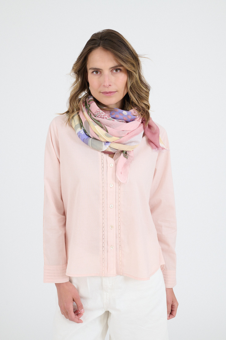 INES Scarves - Rose