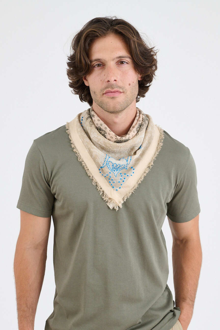 Pequeño cuadrado JUDY - Beige