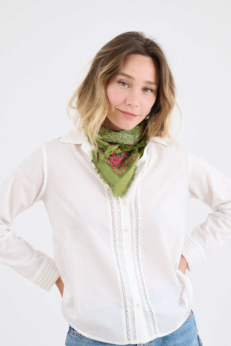 Pequeño cuadrado JUDY - Verde