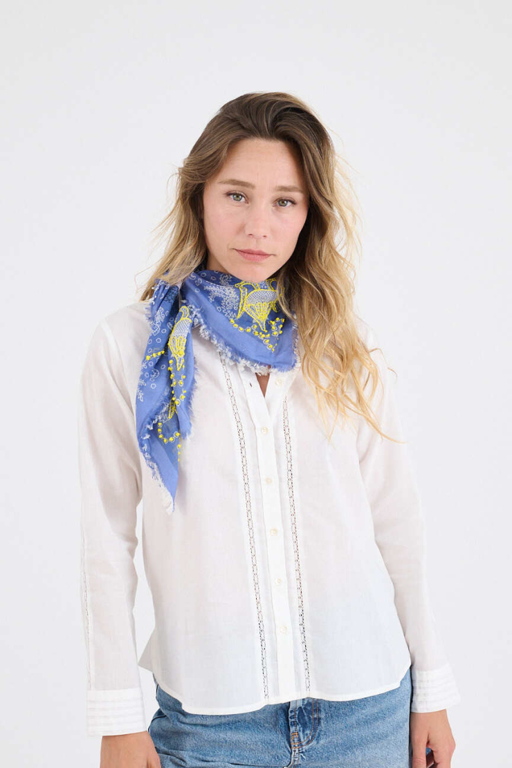 Cuadrados pequeños JUDY - Violeta