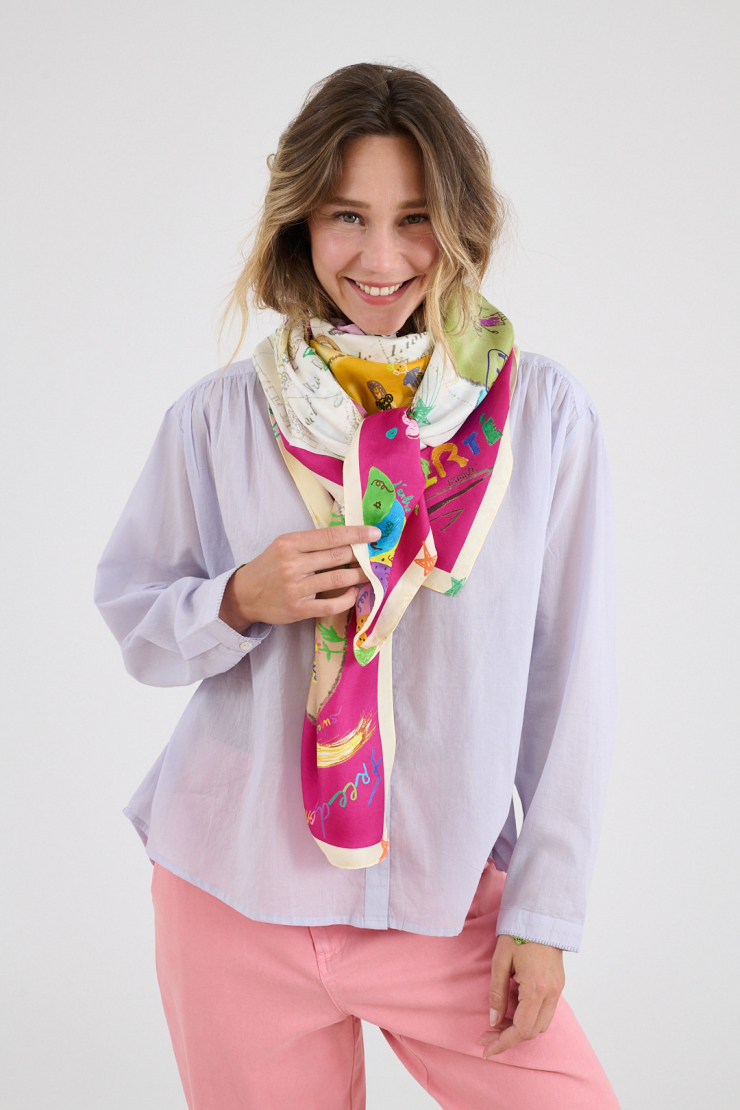 Gran cuadrado LUNA BIG - Rosa