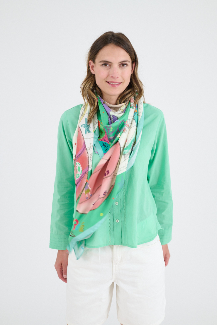 Gran cuadrado LUNA BIG - Verde