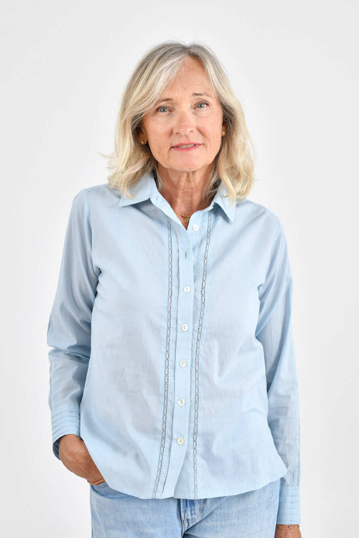FRAN CALAS Shirt - Blue