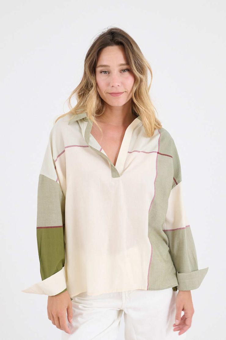 Shirt Lilou Nate - Green