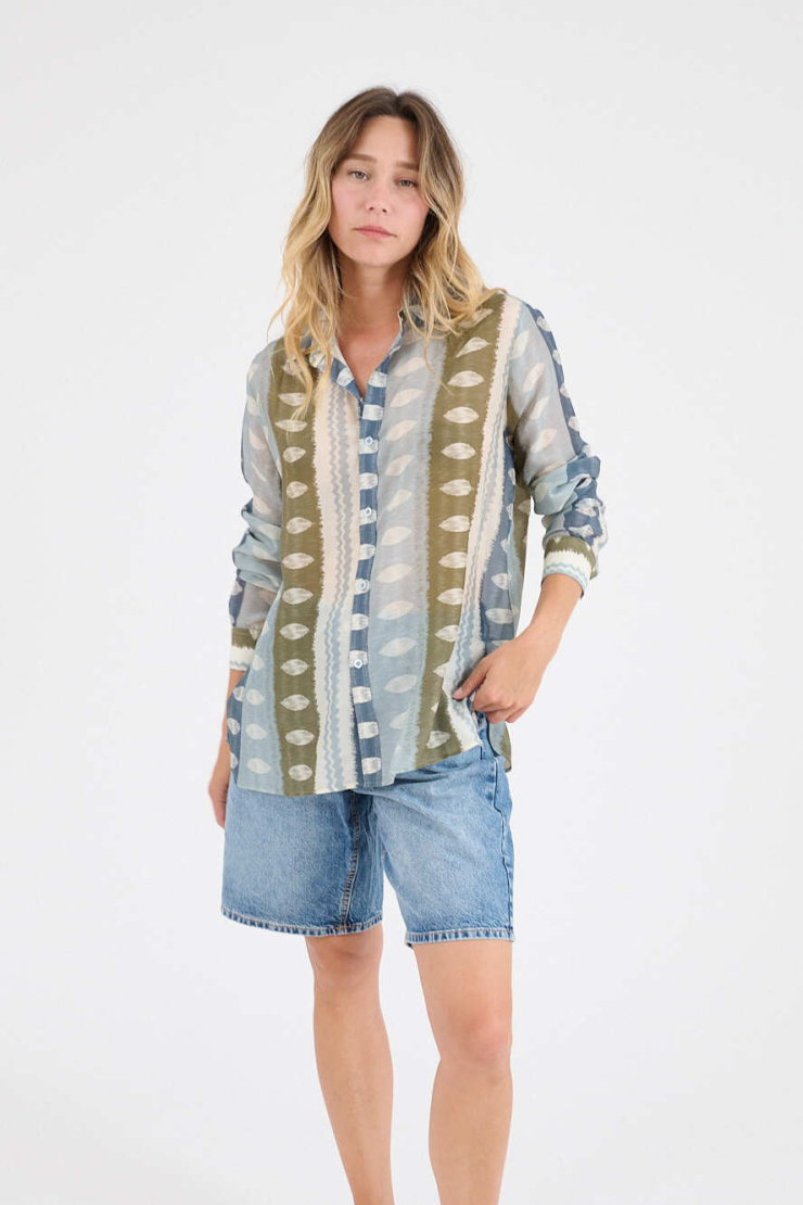 JULES CASSIO Shirt - Blue