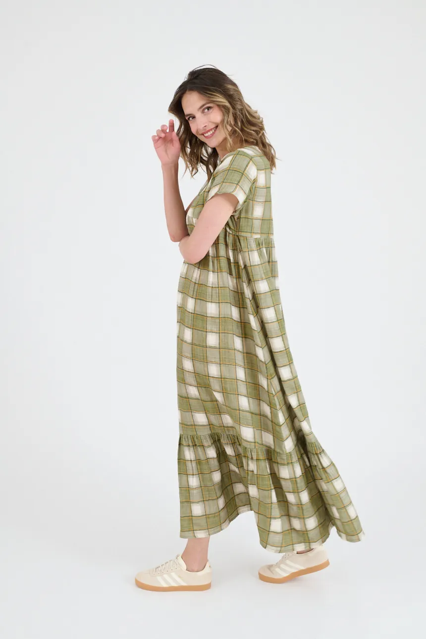 ALMA IBIS Cotton Dresses for Women | Story Topic