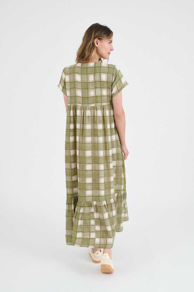ALMA IBIS Cotton Dresses for Women | Story Topic