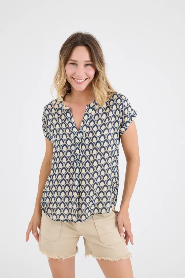 ANA GEO Modal Blouses for Women | Story Topic