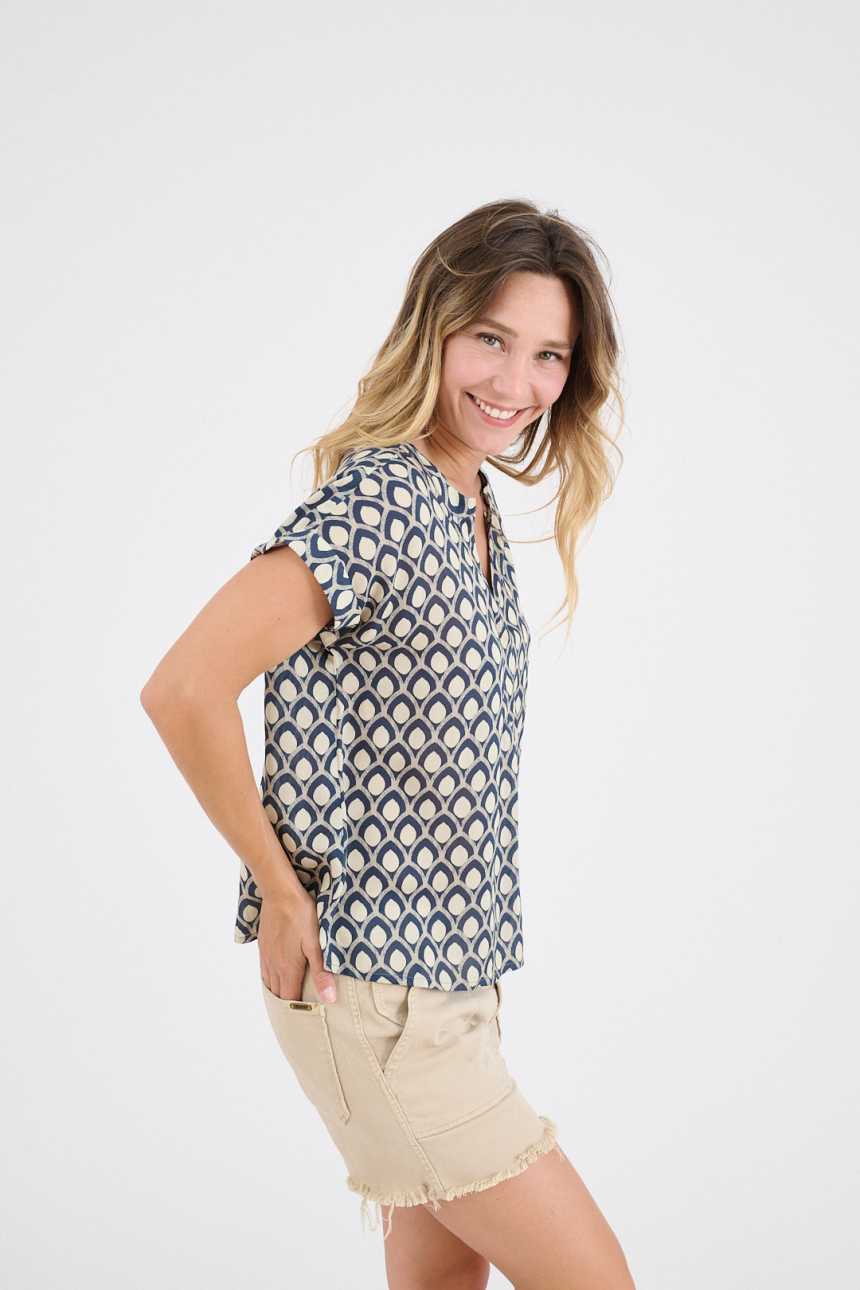ANA GEO Modal Blouses for Women | Story Topic