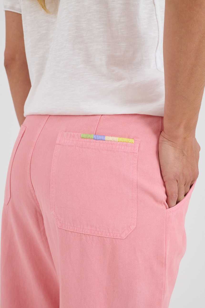 AXEL TWILL Cotton Women's Trousers | Story Topic