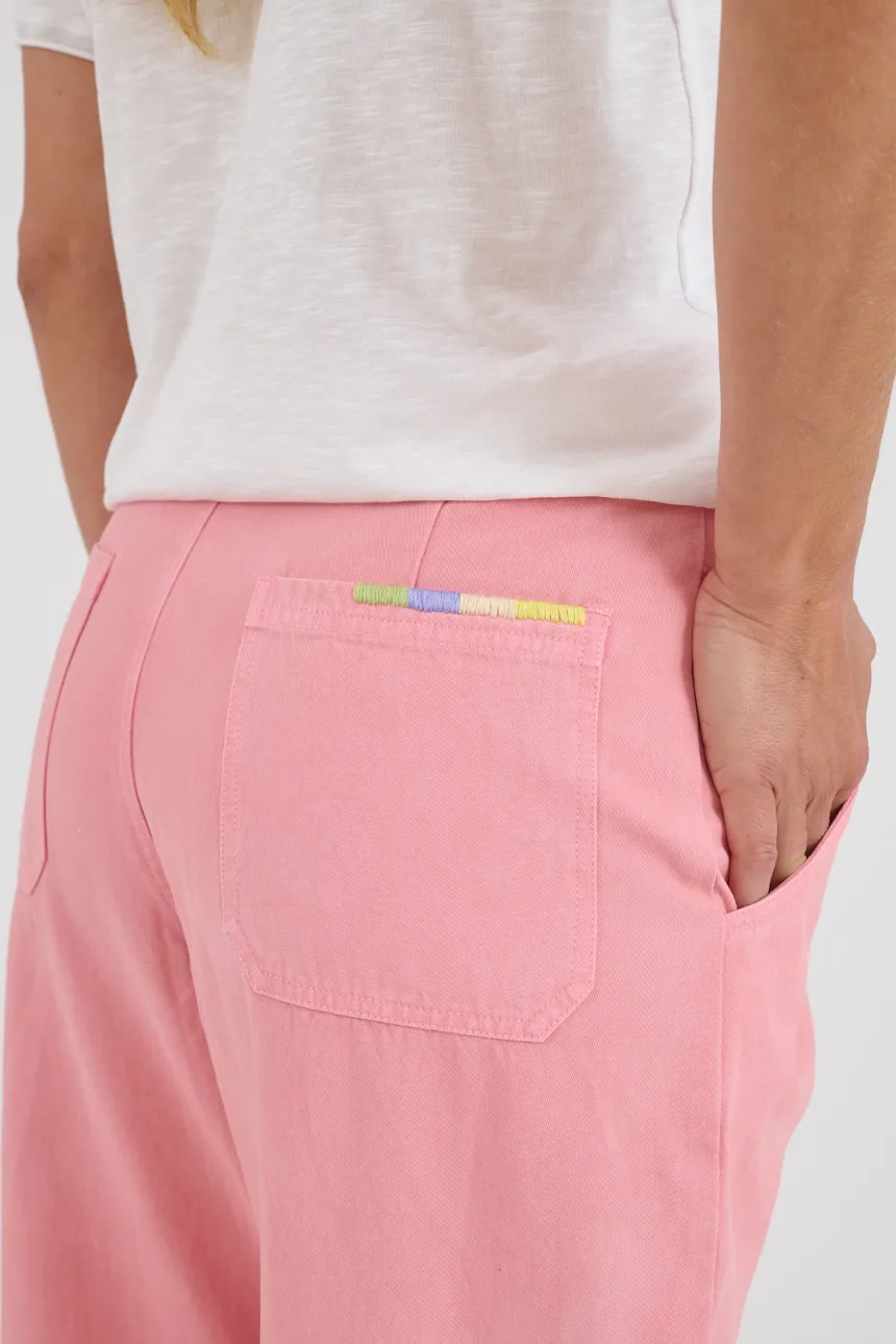 AXEL TWILL Cotton Women's Trousers | Story Topic