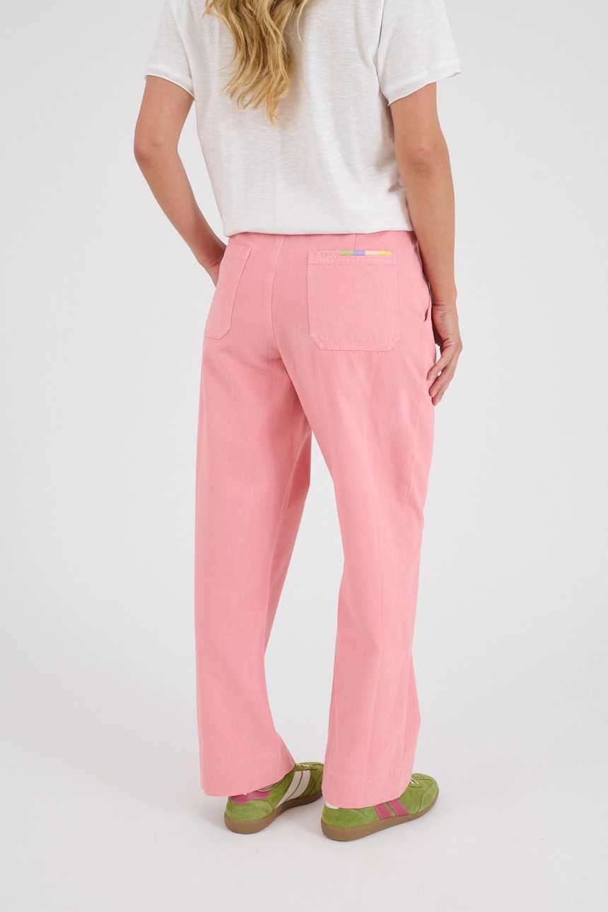 AXEL TWILL Cotton Women's Trousers | Story Topic