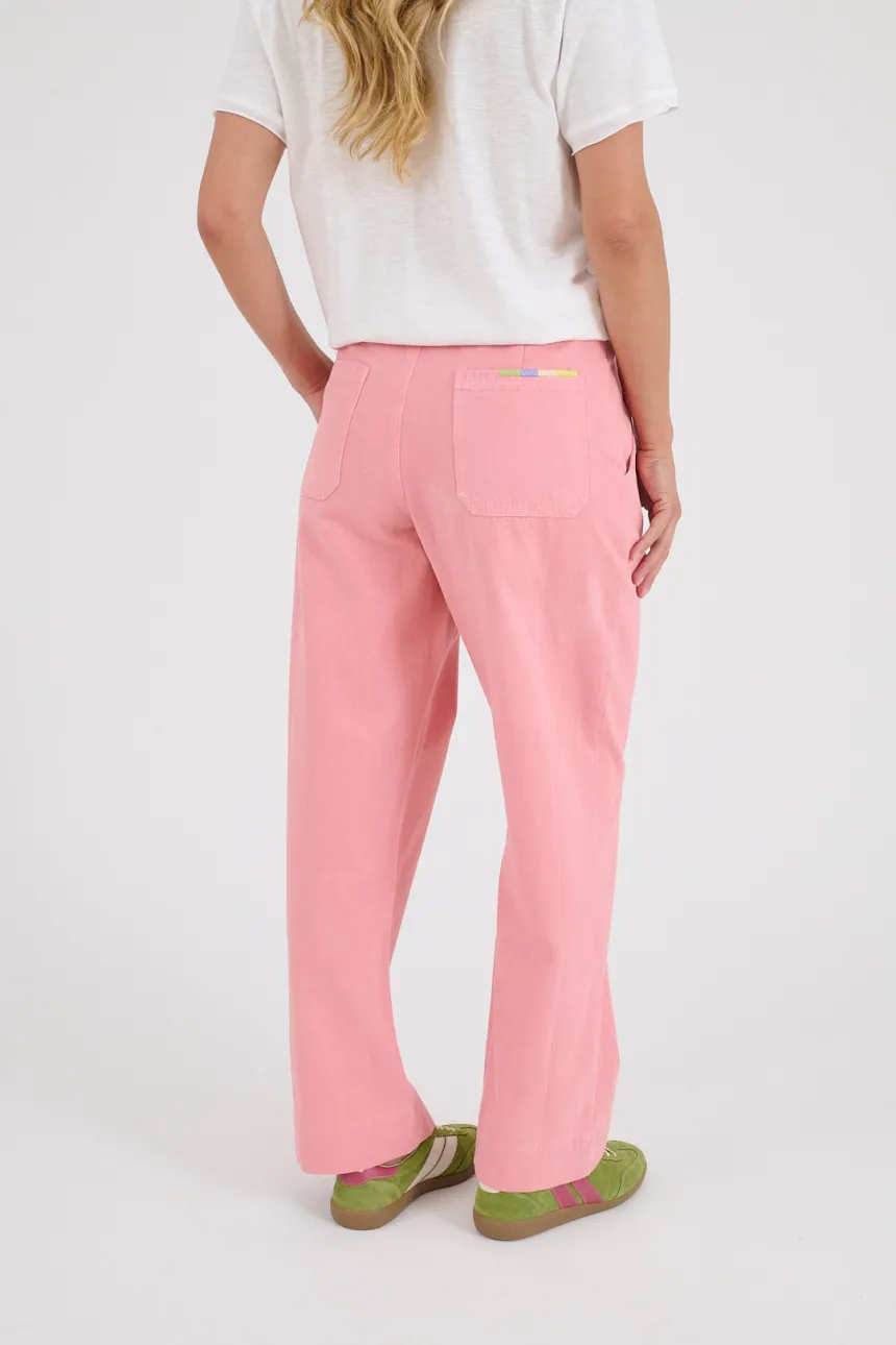 AXEL TWILL Cotton Women's Trousers | Story Topic