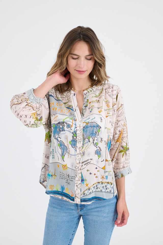 COCO DORA Women's Cotton Blouses | Story Topic