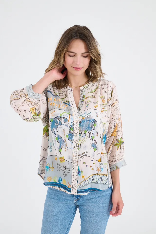 COCO DORA Women's Cotton Blouses | Story Topic