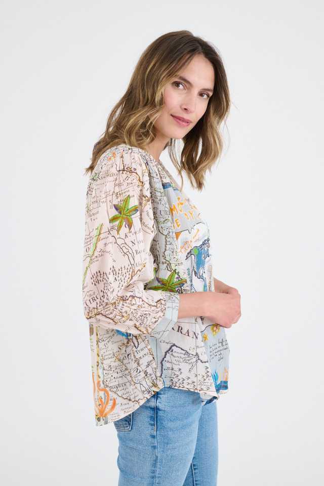 COCO DORA Women's Cotton Blouses | Story Topic