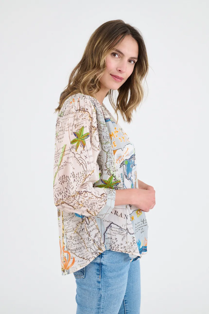 COCO DORA Women's Cotton Blouses | Story Topic