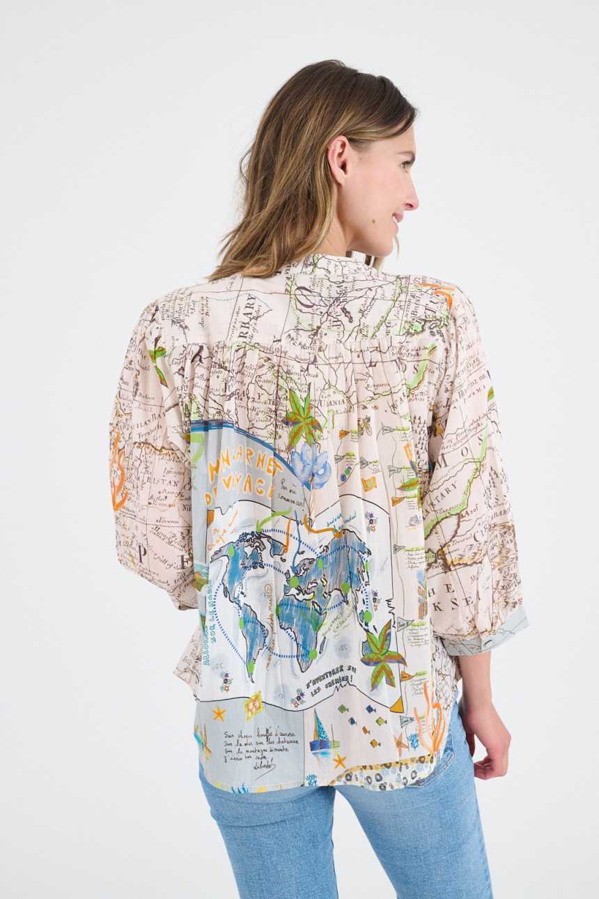 COCO DORA Women's Cotton Blouses | Story Topic