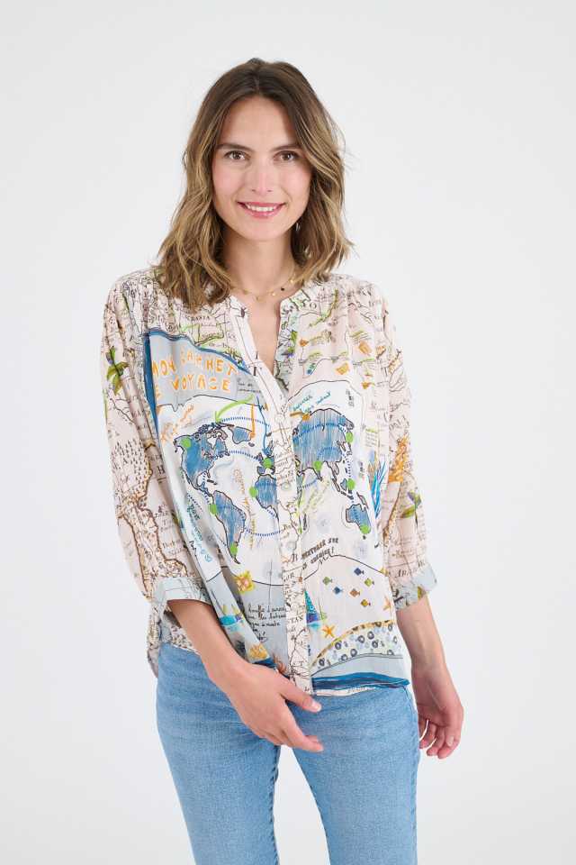COCO DORA Women's Cotton Blouses | Story Topic