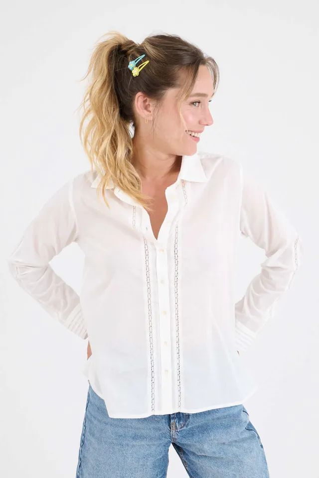 FRAN CALAS Cotton Shirts for Women | Story Topic
