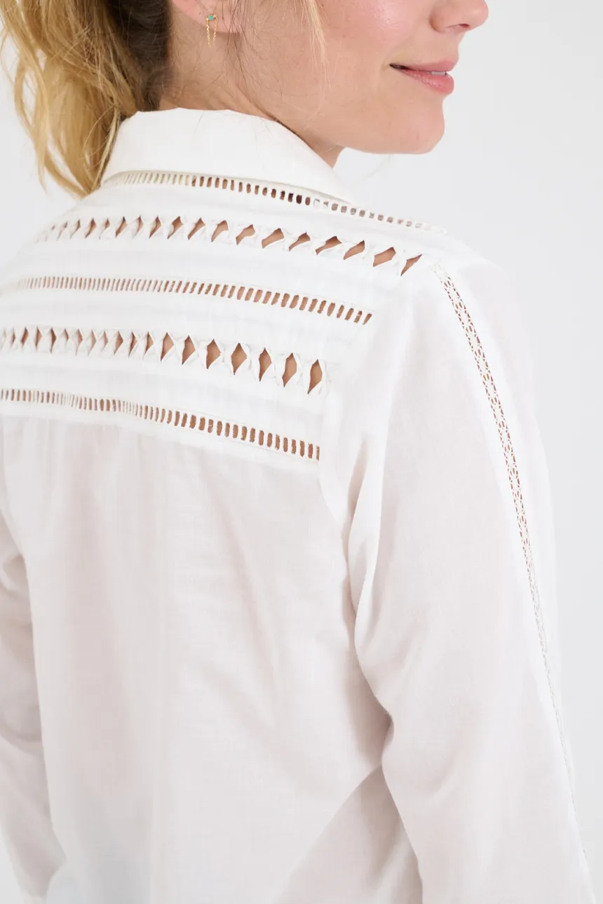 FRAN CALAS Cotton Shirts for Women | Story Topic