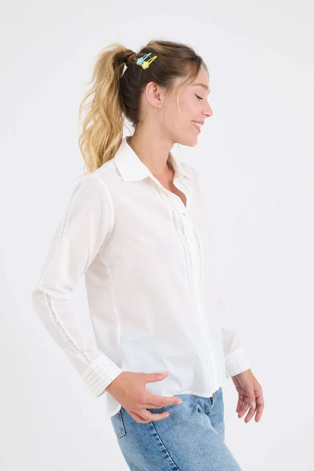 FRAN CALAS Cotton Shirts for Women | Story Topic