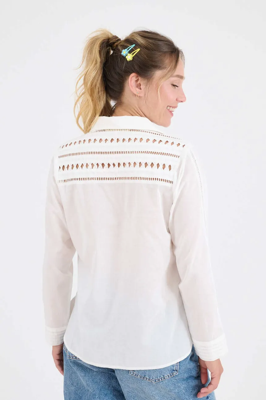 FRAN CALAS Cotton Shirts for Women | Story Topic