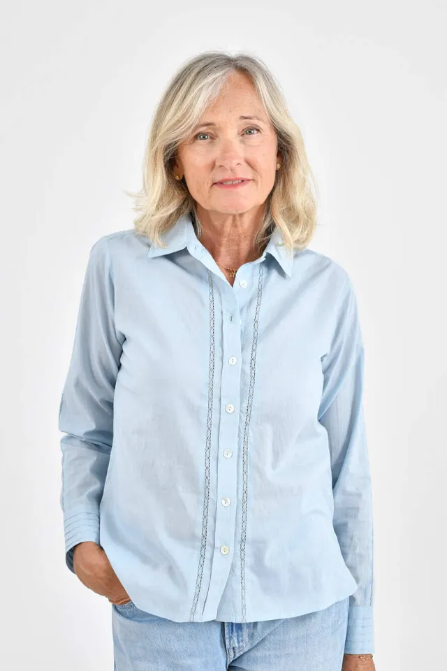 FRAN CALAS Cotton Shirts for Women | Story Topic
