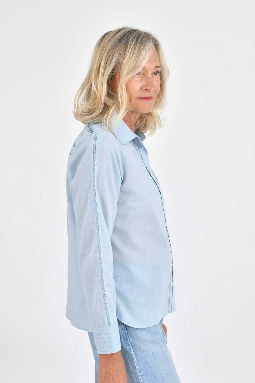 FRAN CALAS Cotton Shirts for Women | Story Topic
